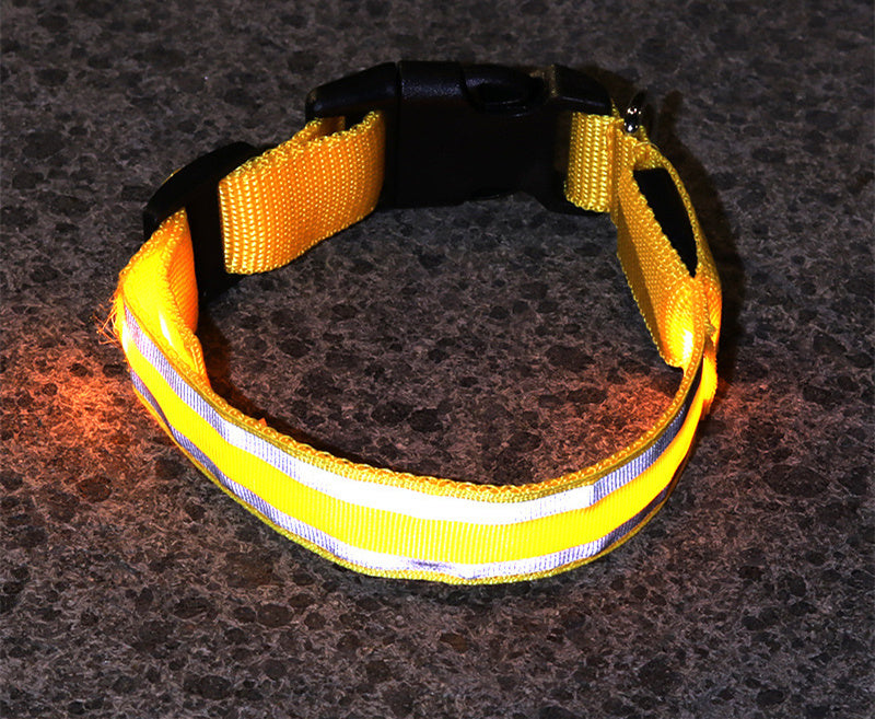 Anti-lost Led Luminous Dog Collar for safety