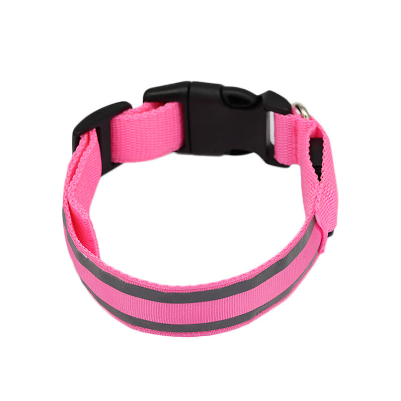 Anti-lost Led Luminous Dog Collar for safety