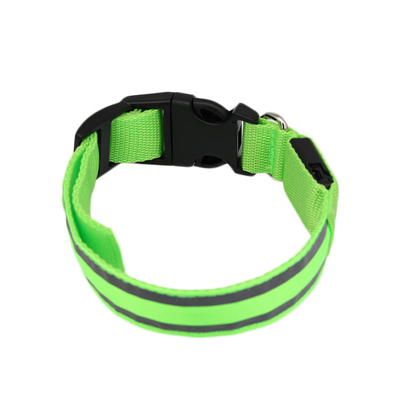 Anti-lost Led Luminous Dog Collar for safety