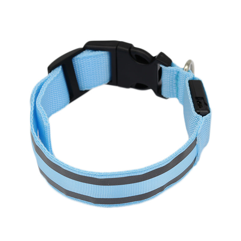 Anti-lost Led Luminous Dog Collar for safety