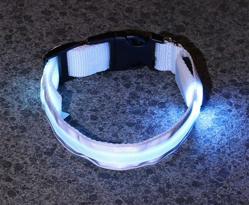 Anti-lost Led Luminous Dog Collar for safety
